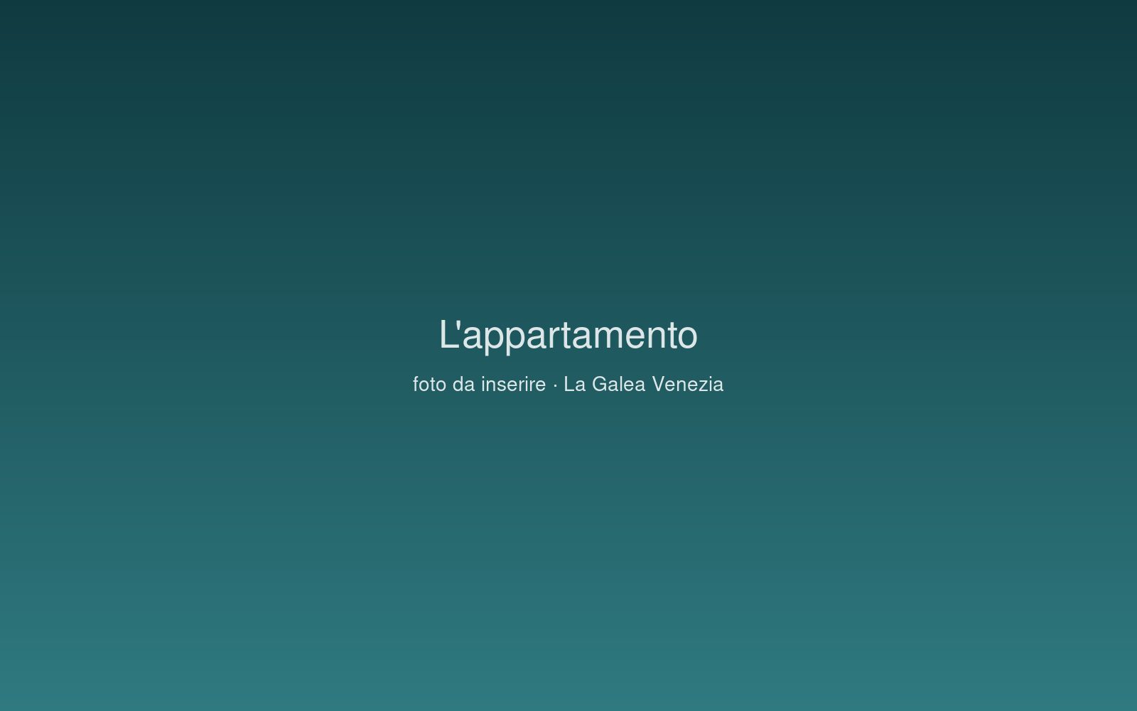 La Galea Venezia – appartamento a Dorsoduro